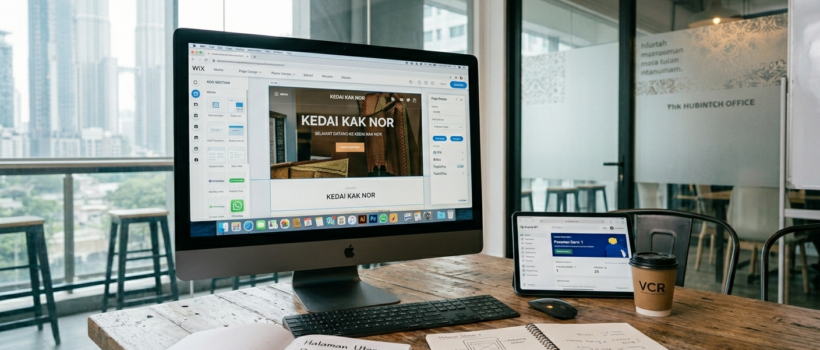 servis website untuk bisnes kecil