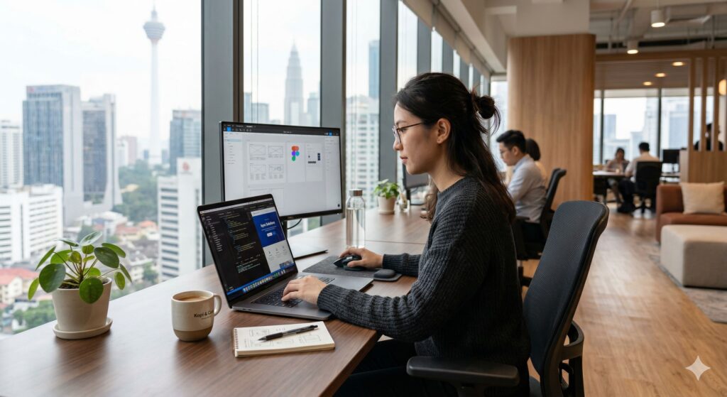 servis upah buat website malaysia developer kerja