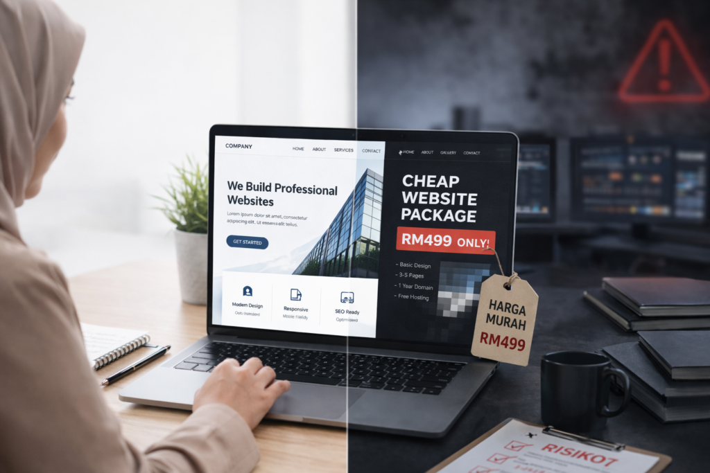 contoh servis website harga murah design profesional