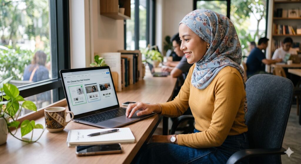 perlu pilih web custom vs template?