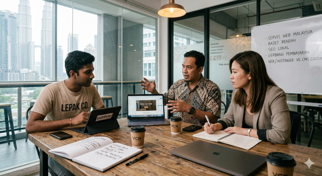 perbincangan servis website untuk bisnes kecil malaysia