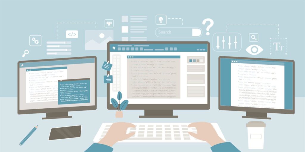 servis buat website custom development malaysia