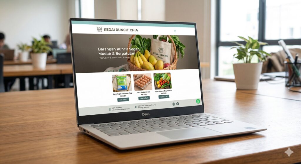 servis website murah malaysia design simple