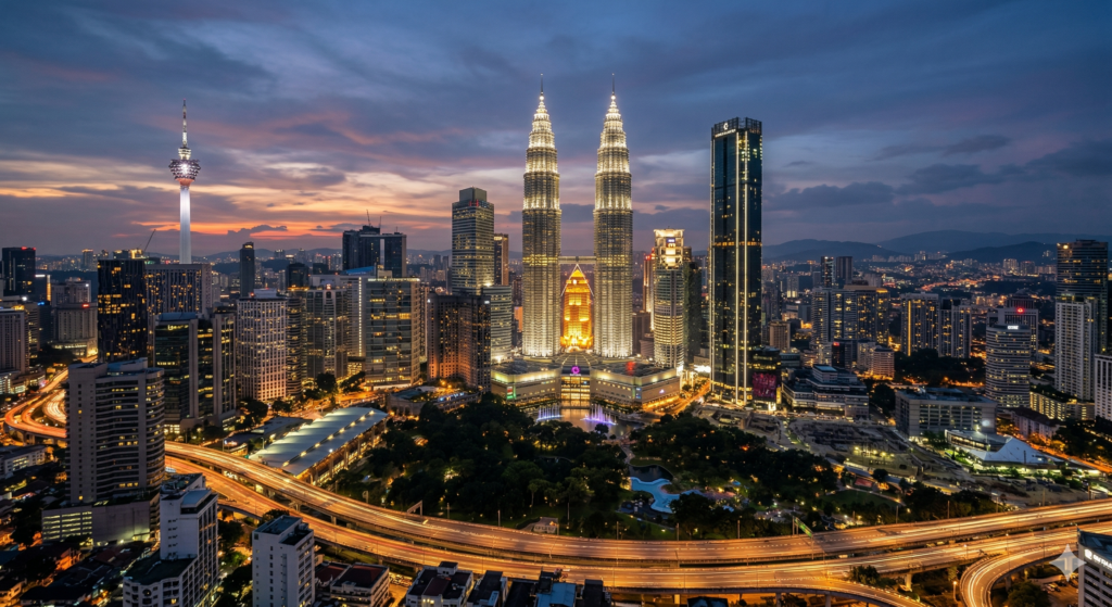 gambar skyline kuala lumpur